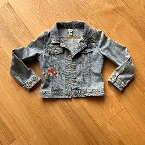 Monsoon denim sequined jacket, size 9-10